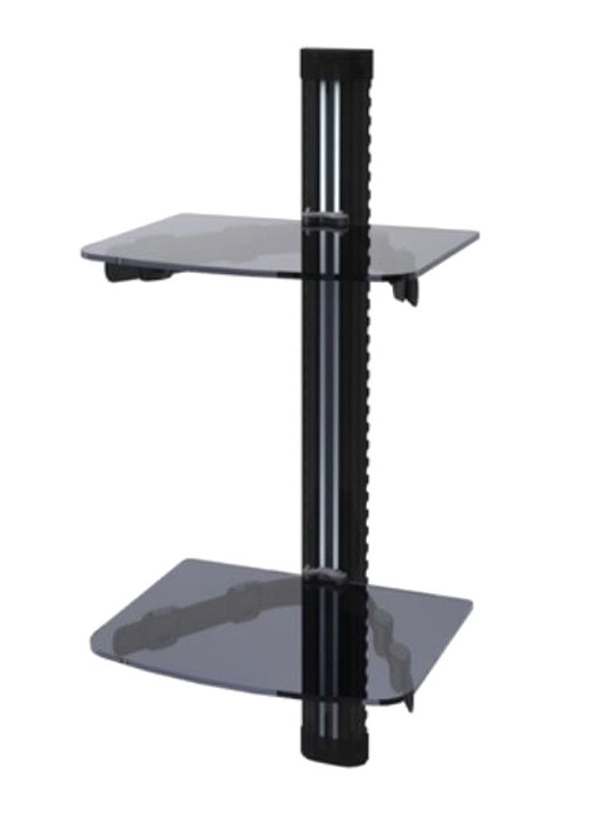 Skilltech DVD Receiver Dual Shelf Wall Mount Black - Image 2