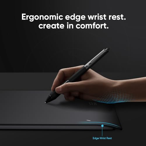 XP-PEN XPPen Deco Pro LW (Gen2) Wireless Professional Graphic Pen Tablet with 16384 Level Pressure Sensitivity, X3 Pro Battery Free Stylus & Mini Key-dial, Tilt Support, Bluetooth connectivity - Image 3