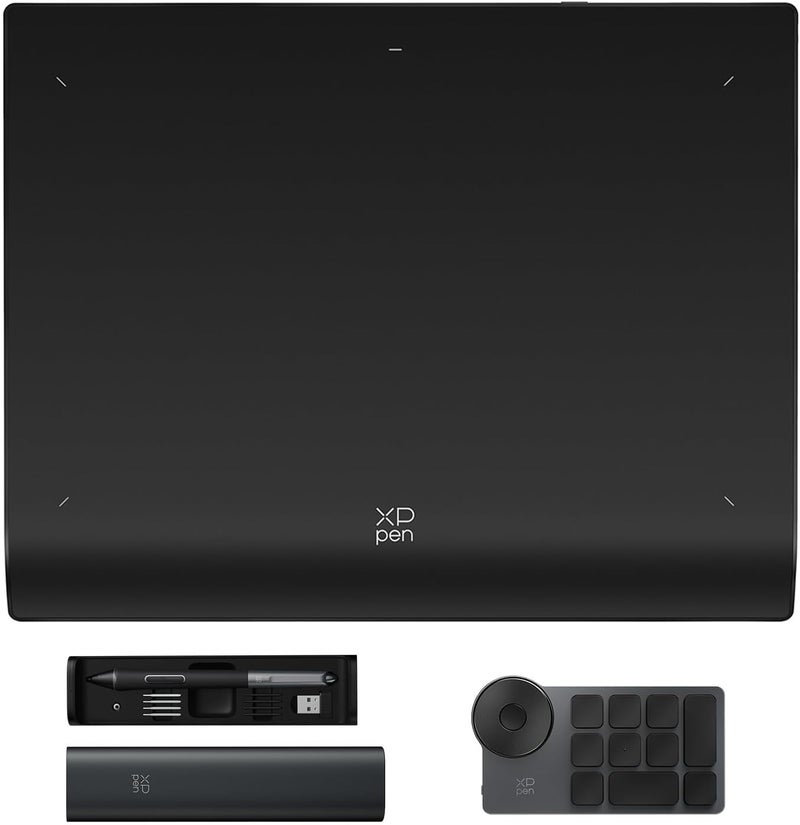 XP-PEN XPPen Deco Pro LW (Gen2) Wireless Professional Graphic Pen Tablet with 16384 Level Pressure Sensitivity, X3 Pro Battery Free Stylus & Mini Key-dial, Tilt Support, Bluetooth connectivity - Image 1