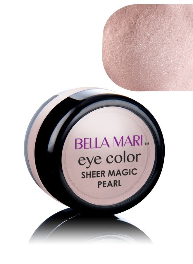 Nature's Brands Bella Mari Natural Mineral Eyeshadow, Sheer Magic (Pearl); 0.1oz