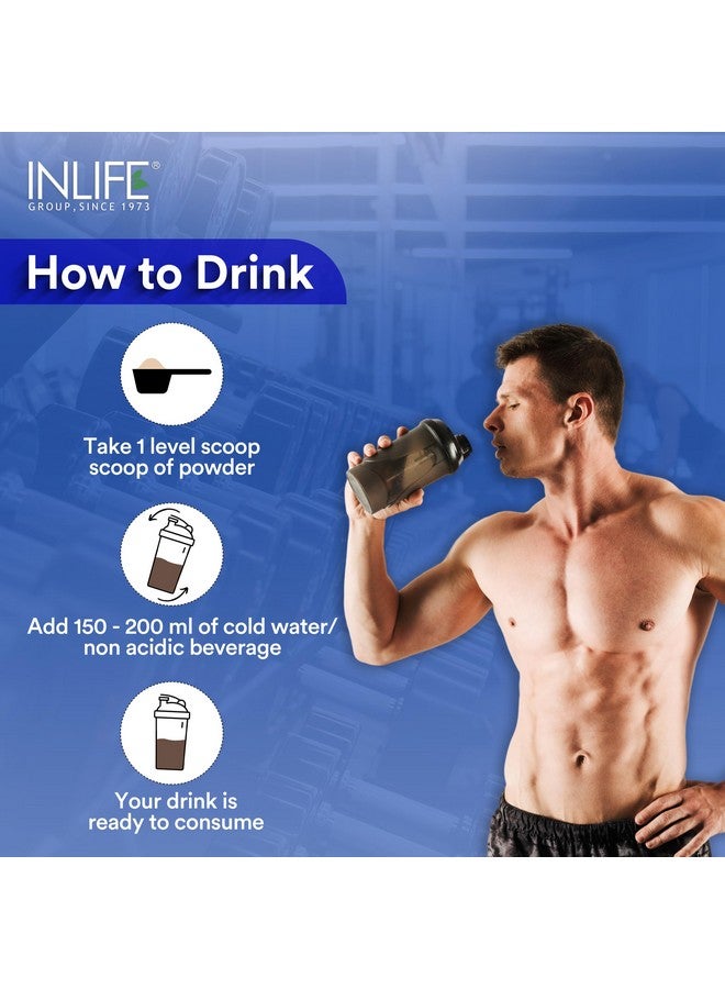 Inlife مسحوق L سيترولين من INLIFE 2000 ملغ | يعزز أكسيد النيتريك، مكملات ما قبل التمرين للرجال والنساء - بدون نكهة - 100 حصة - 200 جرام - Image 3