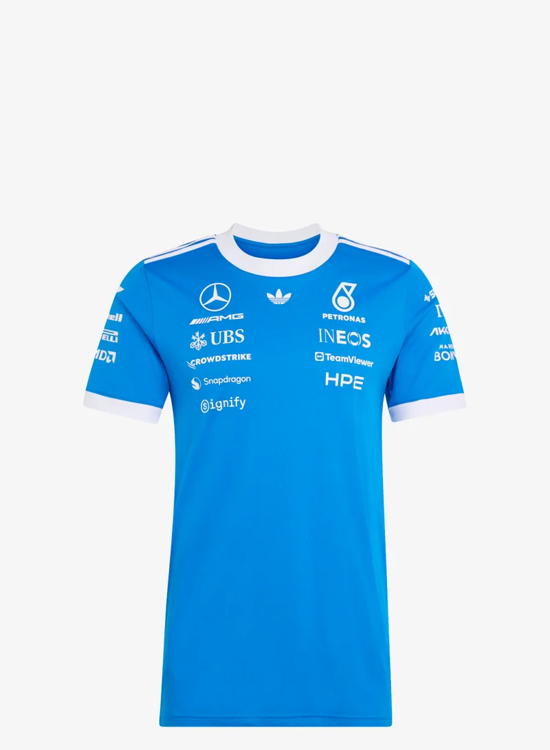 اديداس قميص سائق MERCEDES - AMG PETRONAS FORMULA 1 TEAM BLUE WONDER