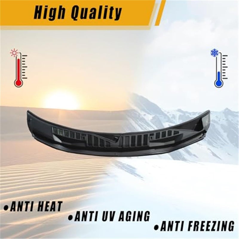 Wivplex Windshield Wiper Cowl Cover Panel for Ford F250 F350 - Image 4