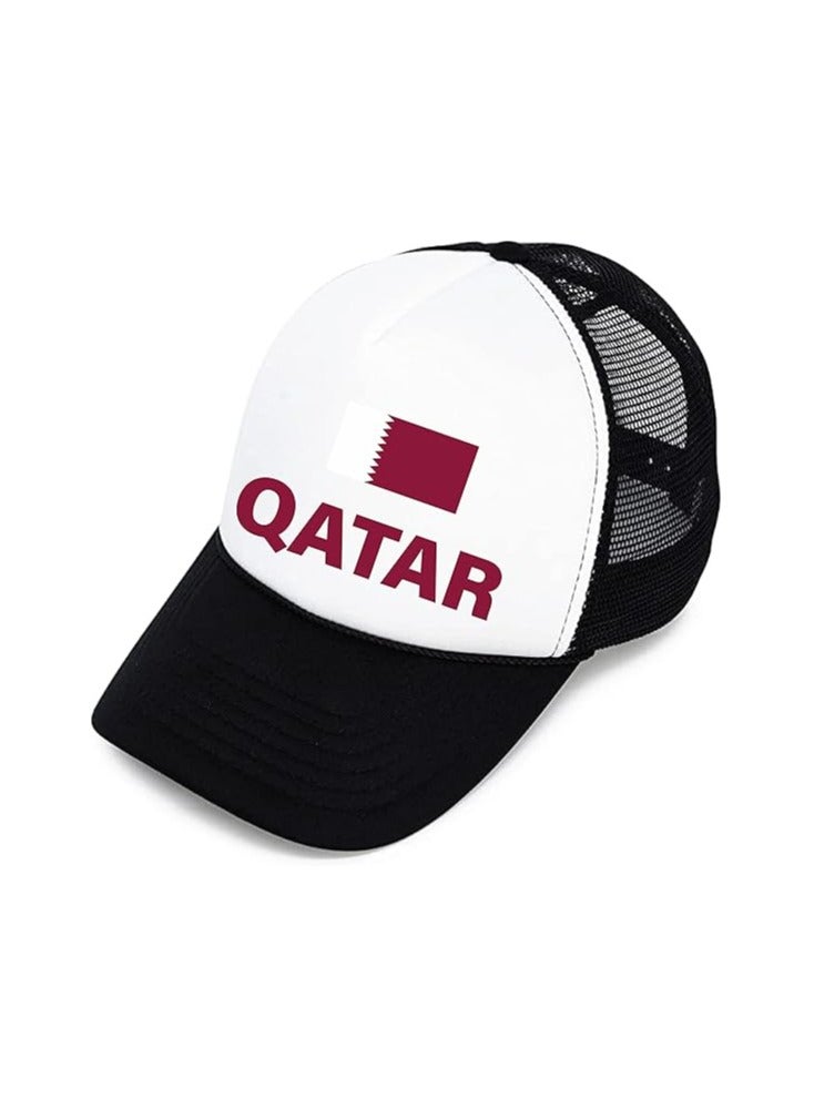 قبعة قطر الرياضية مع قفل بلاستيكي قابل للتعديل للرجال والنساء - Image 2