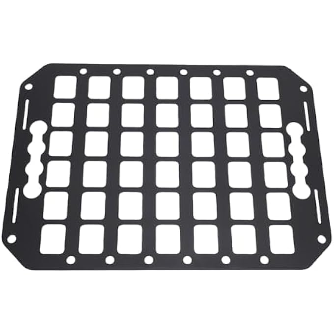 rayihni Car Back Organizer, Truck Bed Panel Rack System Aluminum Cargo Storage Organizer Efficient Space Utilization Tools Rack, for Sedans Suvs Pickup Van - Image 3