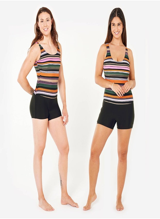 NABAIJI NABAIJI by DECATHLON, Women’s swimming 1-piece shorty swimsuit - Dova bora pink 
