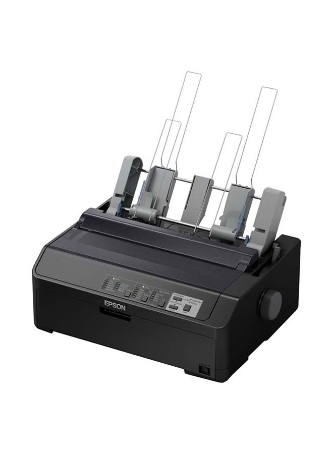 EPSON Corporation LQ 590II Dot Matrix Printer Black - Image 2