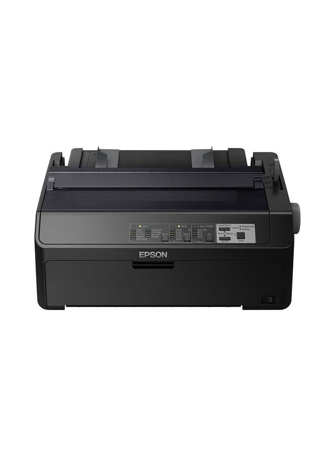 EPSON Corporation LQ 590II Dot Matrix Printer Black - Image 1