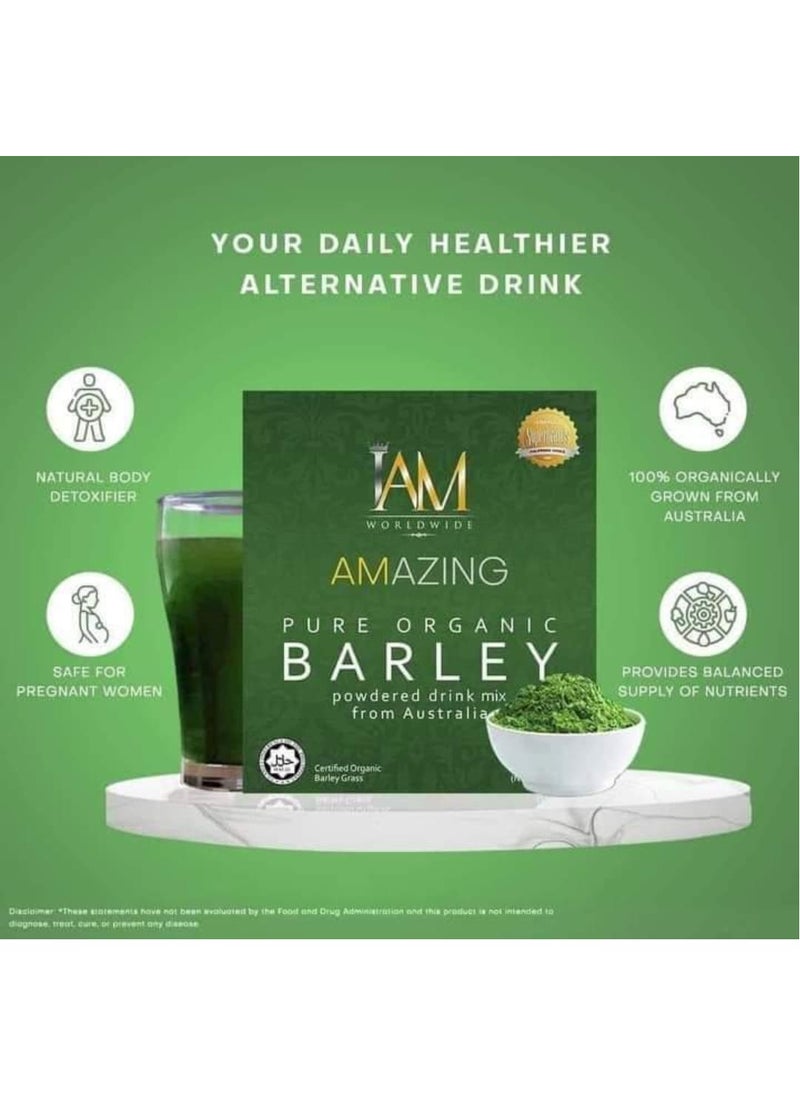 amazing - Navitas Original Healthy Pure Barley Grass Powder for Weight Loss, Body Detox System, Healthy Barley Grass Food for Slimming Drink Weight Loss - Image 1
