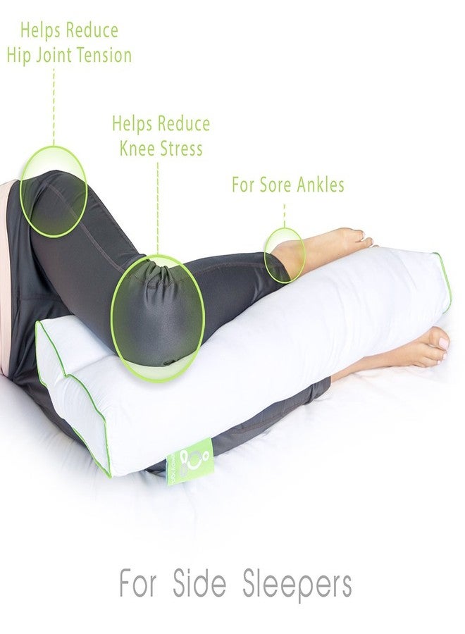 Sleep Yoga 2-Pack Pillow Cover Case for Sleep Yoga® Knee Pillow (Grey) - Image 3
