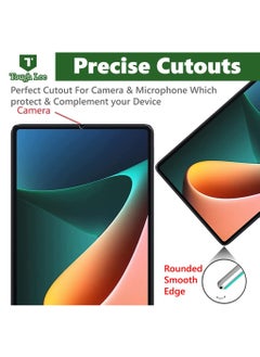 Generic Tempered Glass Screen Guard for Xiaomi Mi Pad 5/Xiaomi Mi Pad 5 Pro 11 inch Transparent with Easy Installation Kit  - Image 4