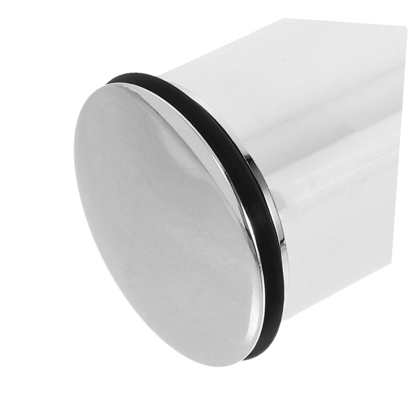 Chrome Plated Push Pull Sink Waste Lift Rod Drain Stopper for Bathroom Kitchen Basins - Image 4