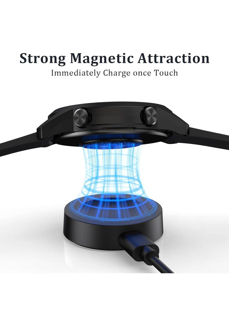 Wireless Charger Compatible for Huawei Watch GT1 GT2/GT2 pro, GT3/GT3 pro,GT4/GT4 pro,GT5/GT5 pro, GT 2e, Honor Watch Magic Magic 2, Honor Watch Dream/Honor Watch GS PRO - USB Charging Cable 100cm (Black)  - Image 4