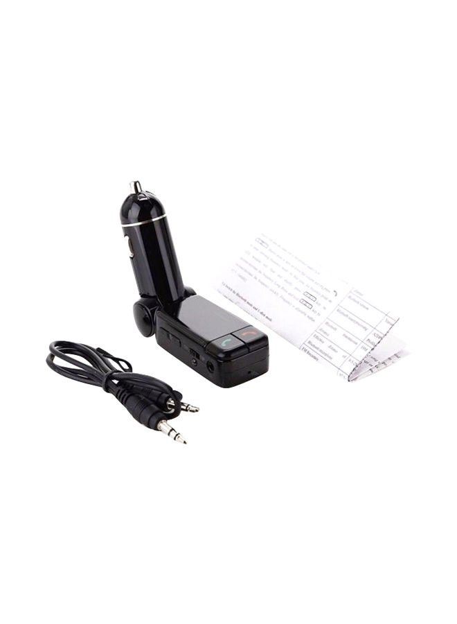 NIBEMINENT Universal Bluetooth MP3 Player FM Transmitter 2724447026802 Black  - Image 2