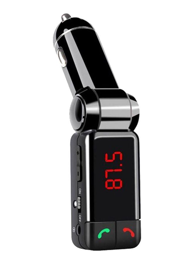 NIBEMINENT Universal Bluetooth MP3 Player FM Transmitter 2724447026802 Black  - Image 1