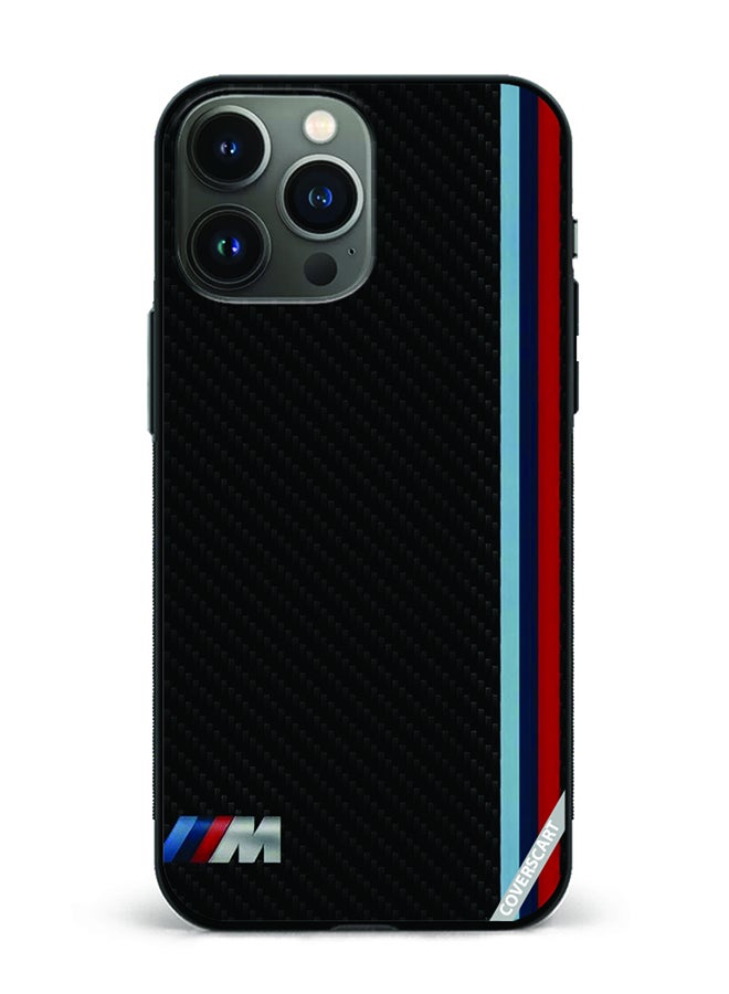 COVERSCART Protective Case Cover For Apple iPhone 13 Pro Bmw Logo Design Black