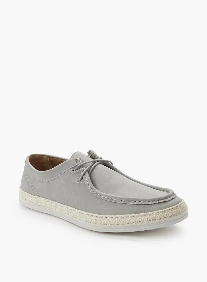 ببرمنة Men Lace-Up Espadrilles
