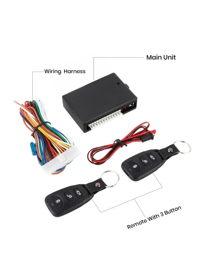 Toby's Toby’s Universal Car Central Locking Kit - Smart Keyless Entry System with Remote Control, 2 Pcs Remote Controller, Wireless Central Locking Remote for Cars - Image 3