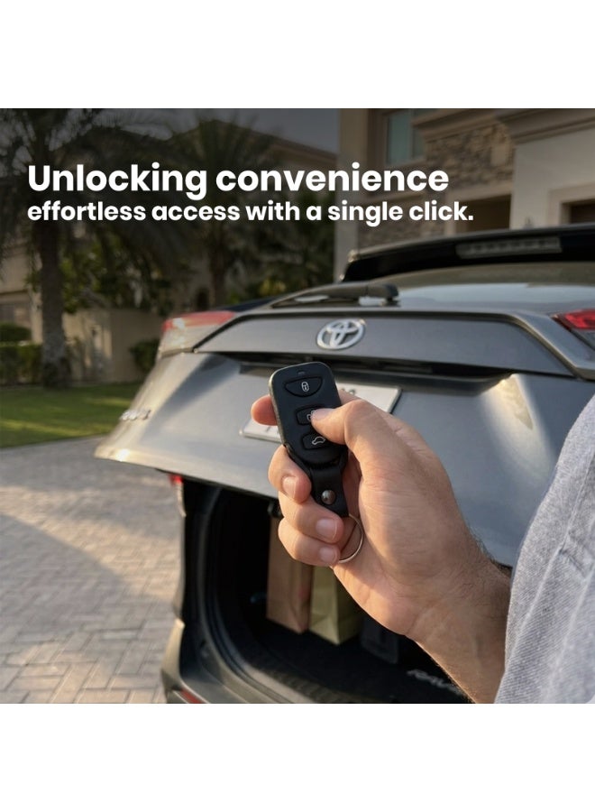 Toby's Toby’s Universal Car Central Locking Kit - Smart Keyless Entry System with Remote Control, 2 Pcs Remote Controller, Wireless Central Locking Remote for Cars - Image 5