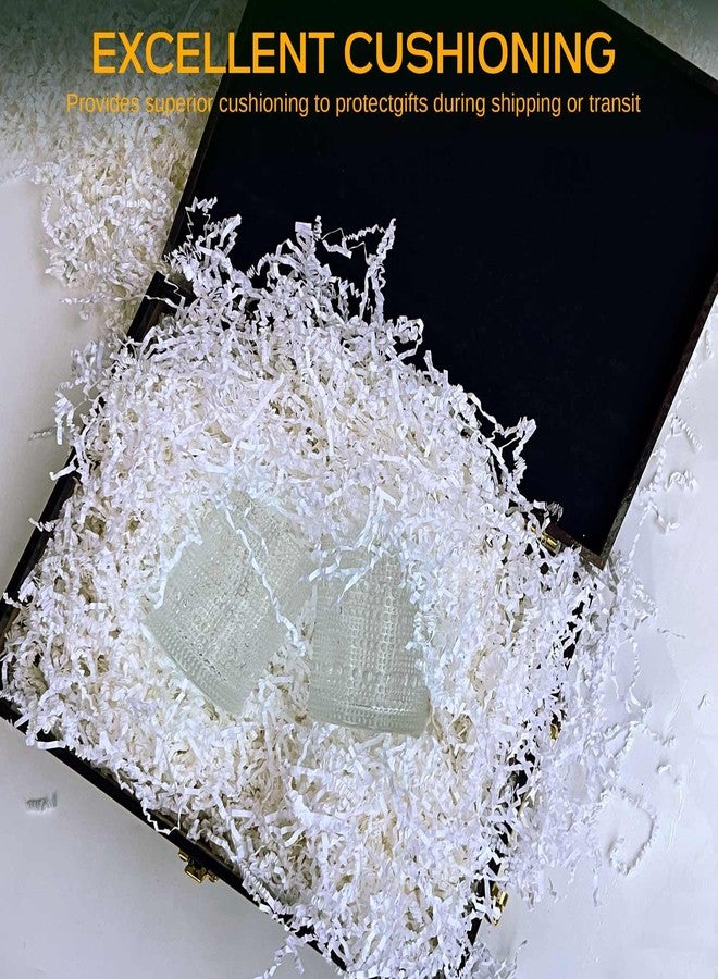 RISHACA 2.2 lb White Crinkle Cut Shredded Paper | Crinkle Paper Filler & Gift Basket Filler for Holiday Boxes, Bridesmaid Gifts, Halloween Stuffers & More - Image 5