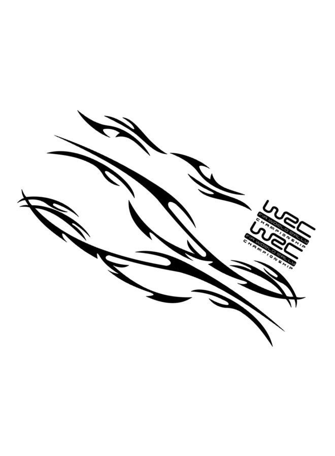 NIBEMINENT 2-Piece Decorative Graphic Car Sticker - Image 1