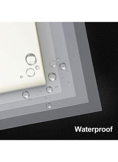 RAYSON 14Mil Thickness Pp Clear Binding Cover 81 2"×11" Polypropylene Plastic Presentation Binding Covers 50 Pack (Pp3550C)  - Image 5
