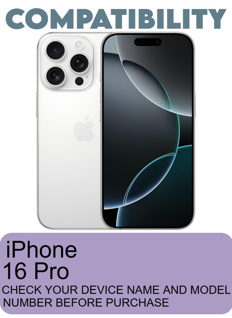 RAYON Tempered Glass Screen Protector 5D Designed For iPhone 16 Pro Full Screen Coverage And Bubble Free  - Image 2
