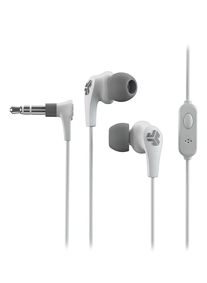 جيلاب سماعات أذن سلكية Audio JBuds Pro Signature مزودة بميكروفون وعناصر تحكم في المسار ومشغلات تيتانيوم مقاس 10 مم مع أطراف جل مخصصة وزعانف مبطنة - Image 2