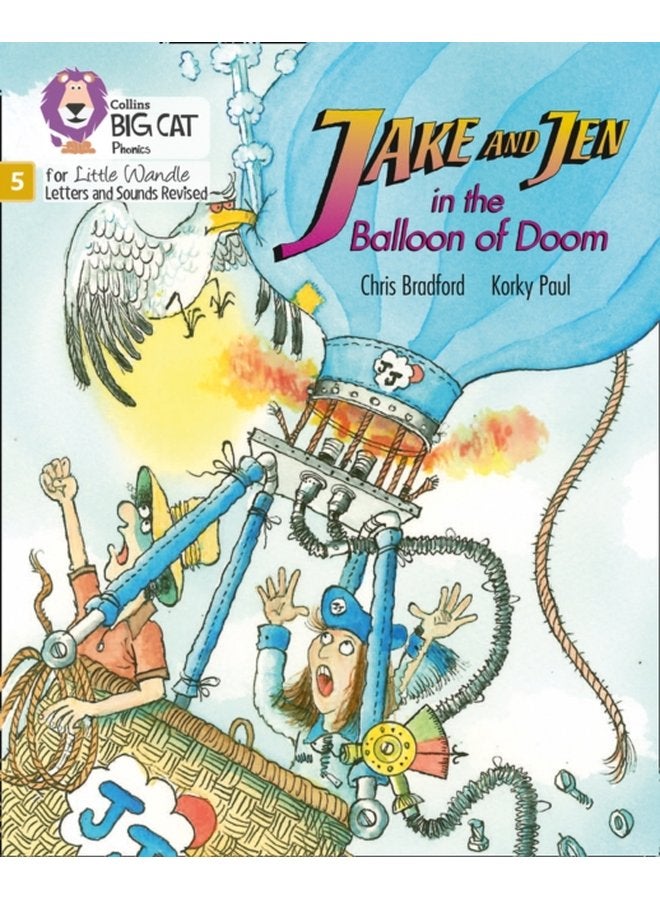 Jake and Jen in the Balloon of Doom Phase 5 Set 2 - Paperback