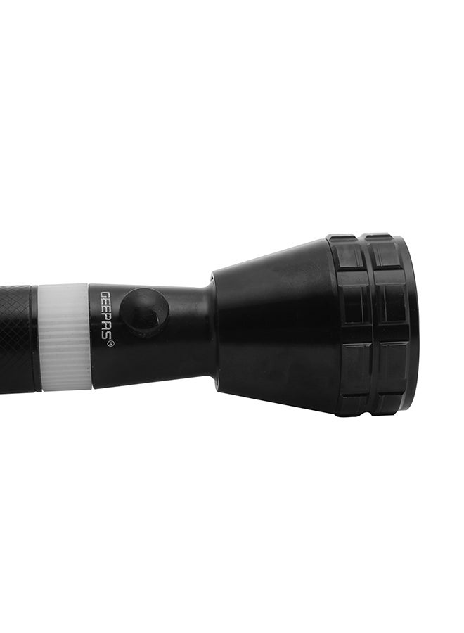 GEEPAS 3Pcs Rechargeable Hyper Bright LED Flashlight, 265mm Length Black 22x5x7cm - Image 3