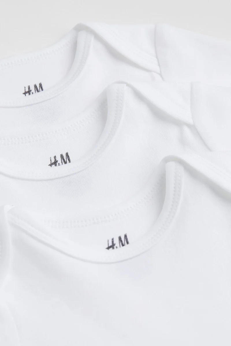 H&M 5-Pack Cotton Bodysuits