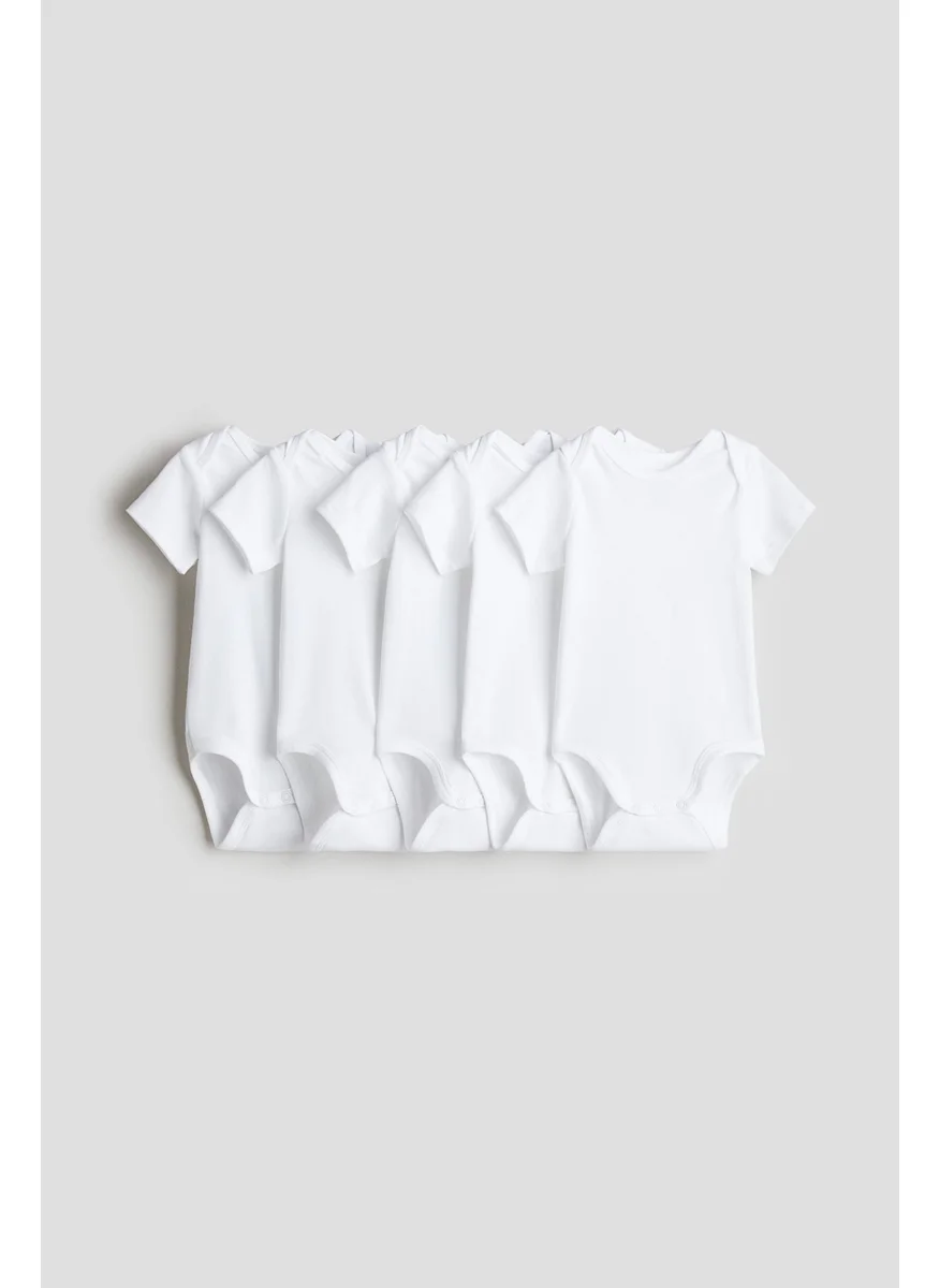 H&M 5-Pack Cotton Bodysuits