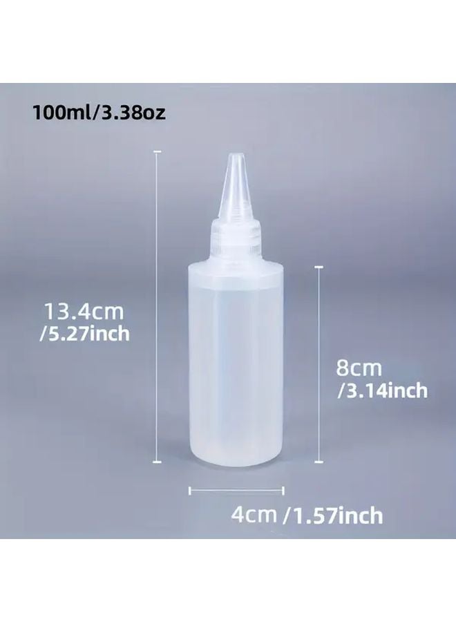 60ml Refillable Squeeze Bottles Round Shape Fridge Safe for Glue Jam Laboratory Use - Image 4