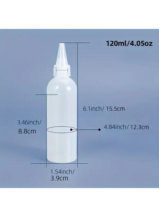 60ml Refillable Squeeze Bottles Round Shape Fridge Safe for Glue Jam Laboratory Use - Image 3