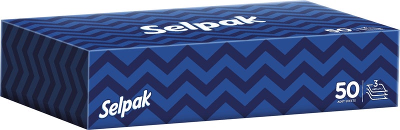 Selpak Facial Tissue Box Standard 3ply (Pack of 1) - Image 3