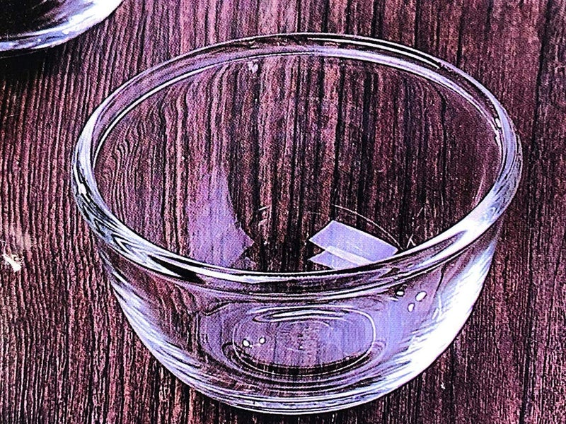 SkyKey Transparent Italian Style Glass Katori Bowl Set | 110ML Elegant Small Glass Bowls for Dessert, Chutney, Dips & Serving | Scratch Resistant | Pack of 6 - Image 5