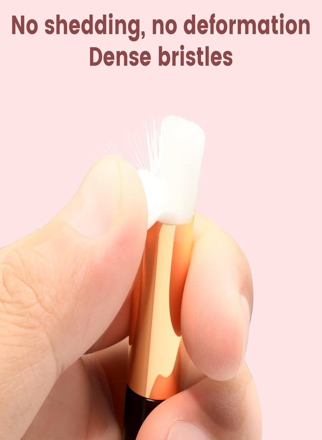 Rimoev 100 Pcs Lash Brush Bulk, Multipurpose Soft Eyelash Cleaning Brush, 4.39 Inch Travel-Size Lash Extension Cleaning Shampoo Brushes for Eyelash Extensions for Mascara, Makeup & Crafts Black - Image 3