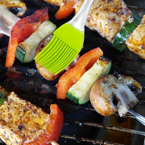RSP Quality bit Silicone Pastry Brush Set for Cooking, Grilling, BBQ and Baking, Multicolour, Pack of 4 - Image 2
