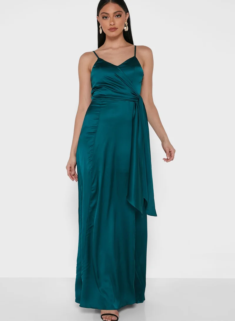 Chi-Chi London Cami Wrap Dress