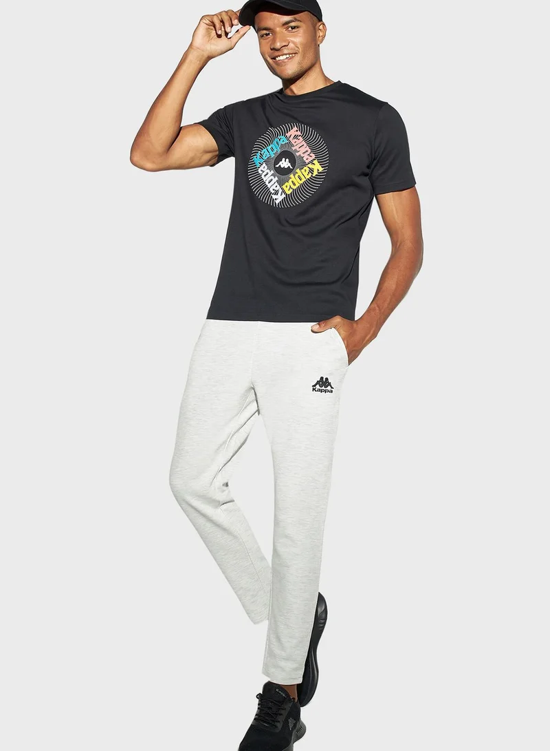 Kappa Logo Embroidered Joggers