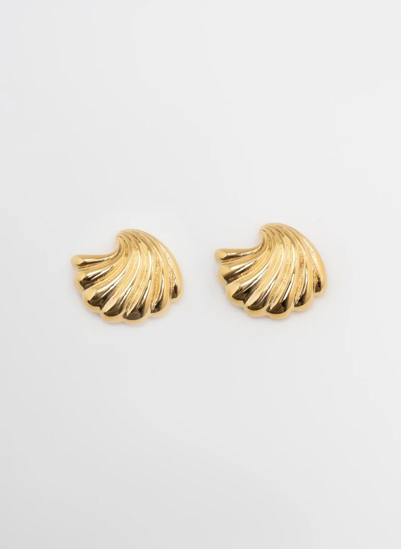 ليتشي أقراط صدفية