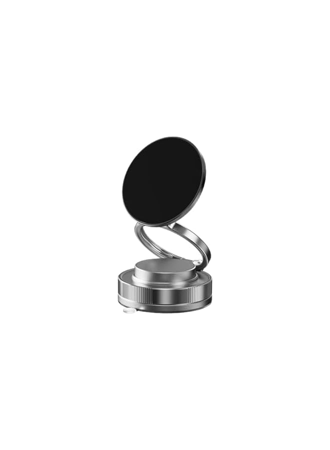 S-TOP Magnetic Car Phone Mount - 360° Rotatable with Vacuum Suction Cup?Foldable Stand with Magnetic Ring?Compatible with All Smartphones - Image 4