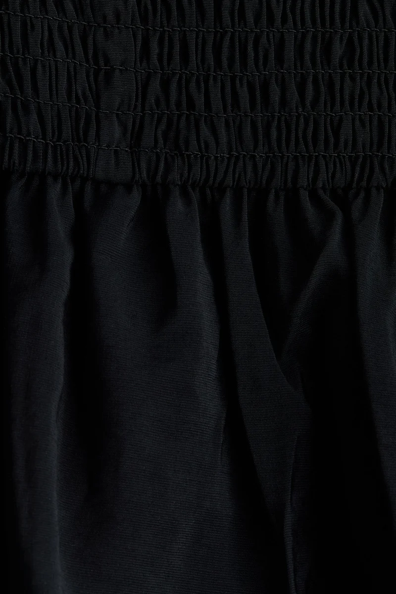 H&M Flounced off-the-shoulder dress