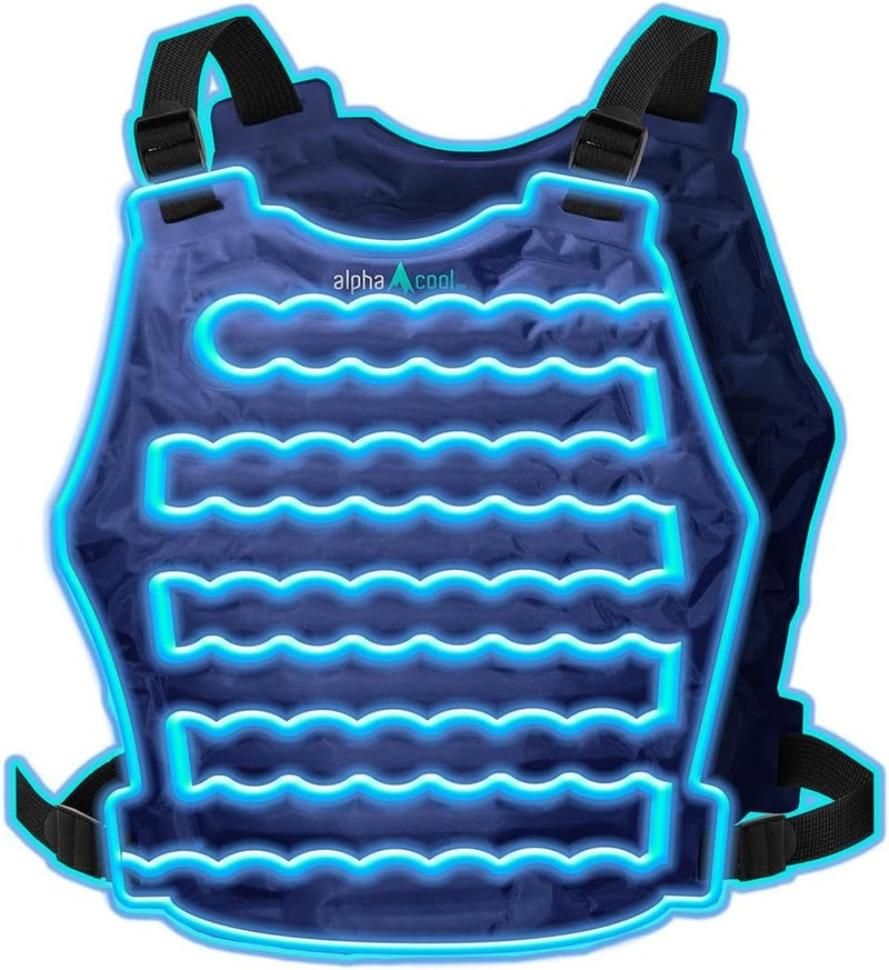 Alphacool Polar Cooling Vest for Men Women - Cooling Ice Vest Flexible Adjustable Reusable for Hot Weather Outdoor Working - Image 2