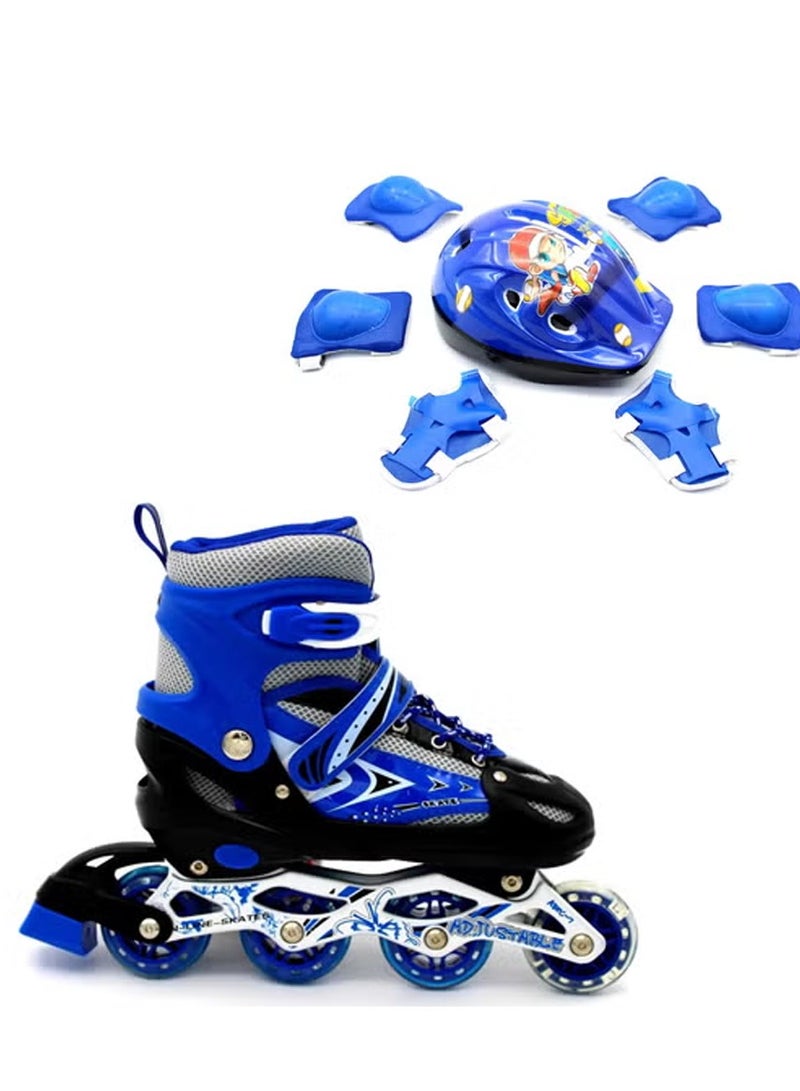 DubaiGallery Unisex Kids Roller Skate Shoes Removable Become Sport Trainer for Boys Girls Double Wheels Shoes - Image 1