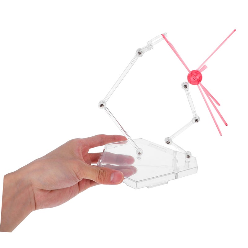 Adjustable Plastic Figure Display Stand with Effects for Doll Models and Collectors - Image 5