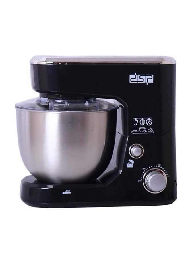 DSP KM3030 3 in 1 Stand Mixer, 1000 W, 5 L - Black - Image 1