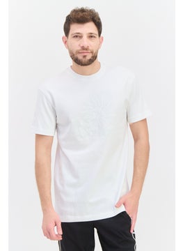 Men Sportswear Fit Short Sleeve Training T-Shirts, White