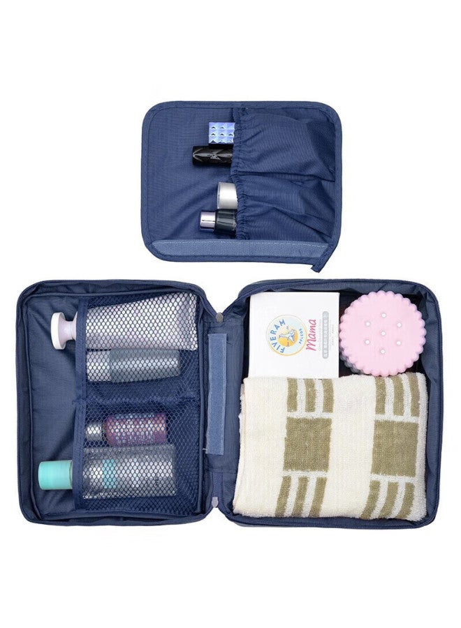 Forty thousand kilometers 40,000 Km Cosmetic Bag Small Portable Large Capacity Toiletry Bag, Personal Wash Storage Pouch, Box, Handheld Organizer Bag Sw1101  - Image 4