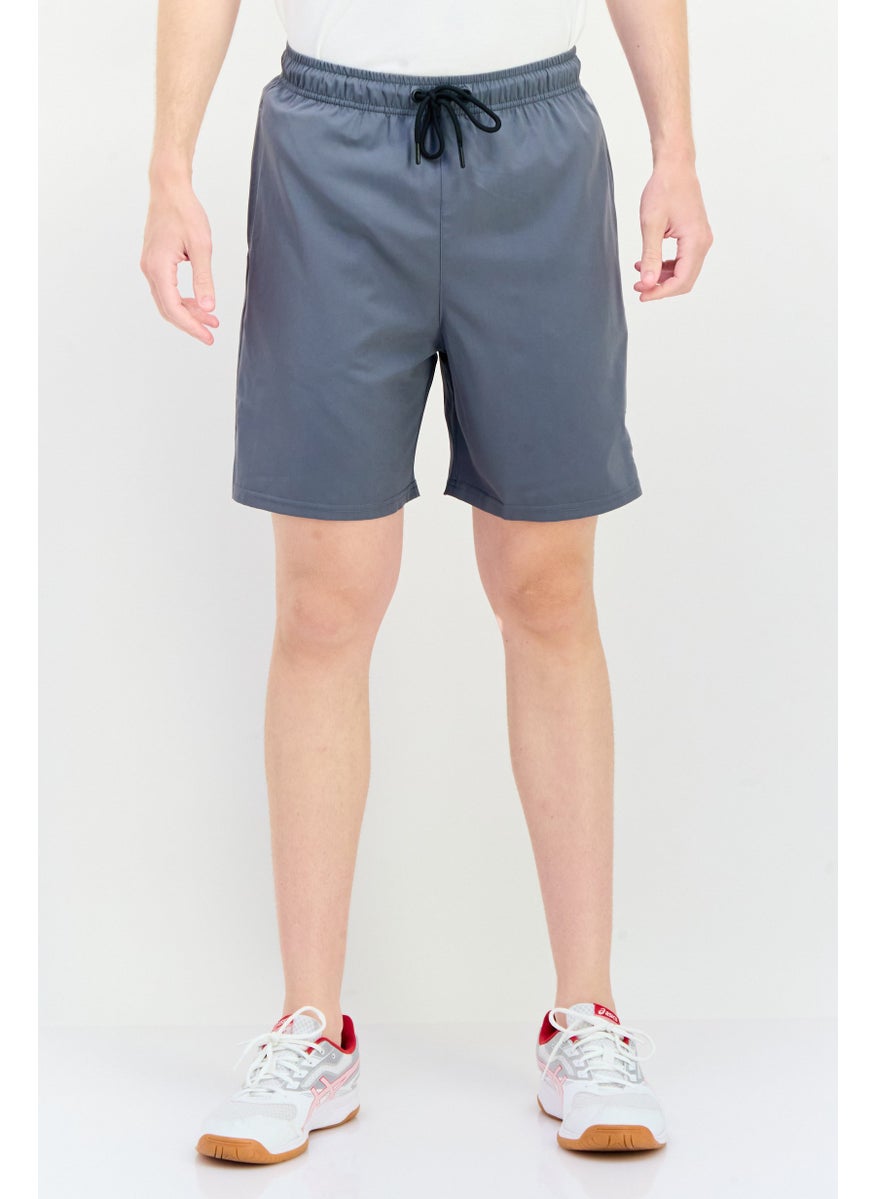 TapouT Men Sportswear Fit Training Short, Grey  - Image 1